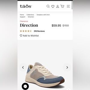Taos Direction Sneakers